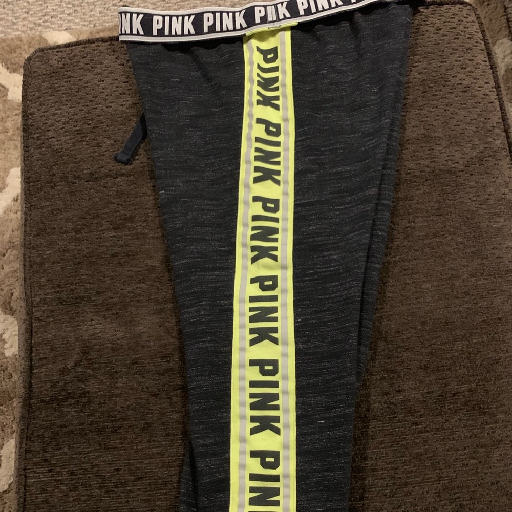 Love pink sweat pants